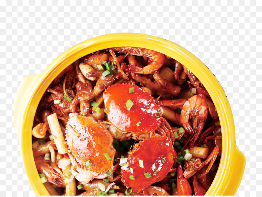 Krabbe Hot pot, chinesische Küche, Europäische Küche Essen - Crab pot