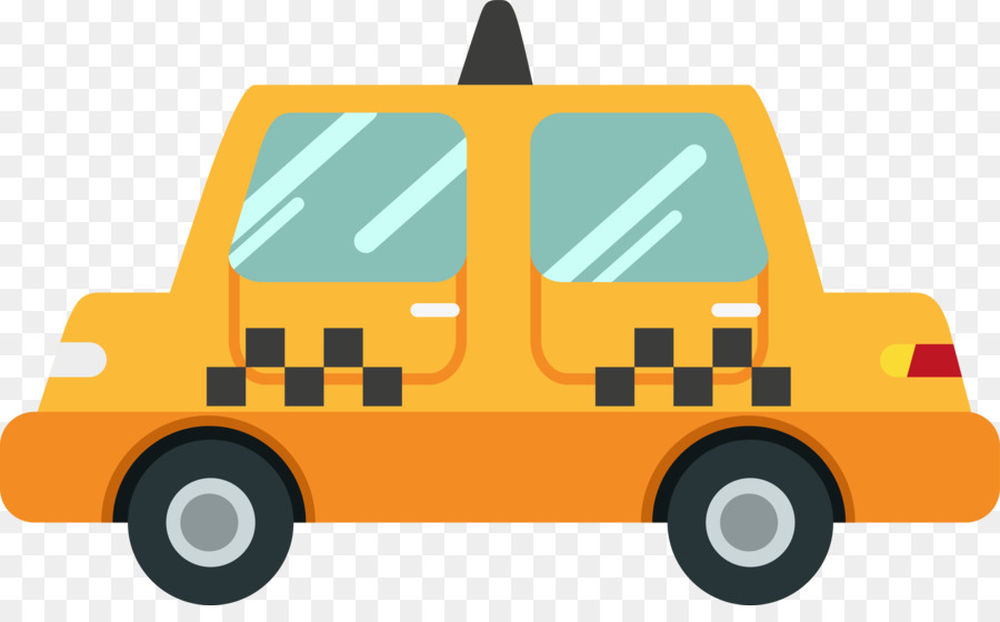 Car Cartoon png download - 3980*2411 - Free Transparent Taxi png Download.  - CleanPNG / KissPNG