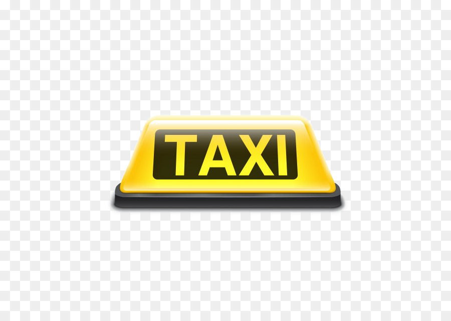 Taxi taxi Giallo Segno Tetto - Taxi segno