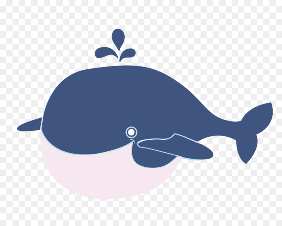 Balena Cartoon Poster - carino balena