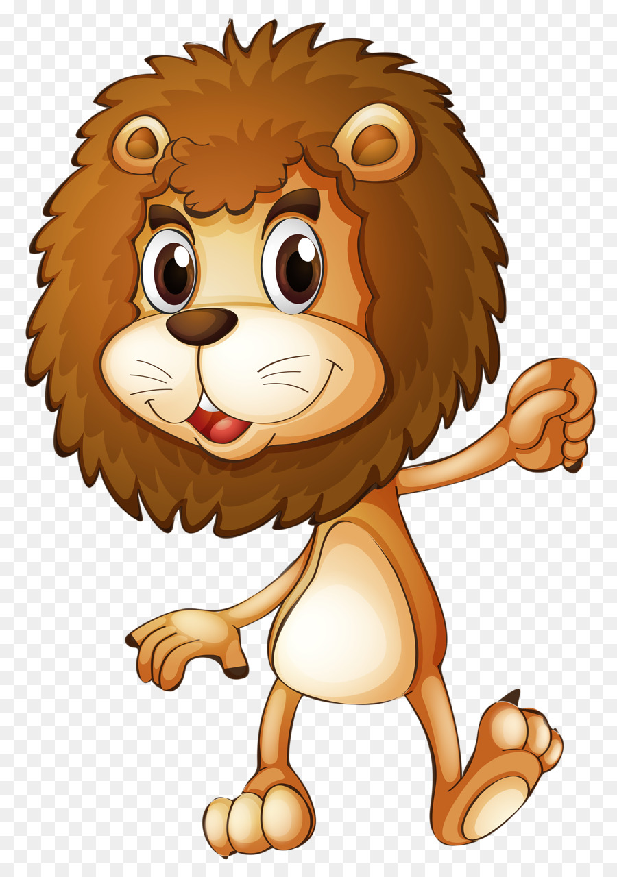 Lion Stock Fotografie, Clip-art - Cartoon-König Der Löwen
