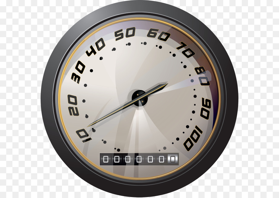 Đồng hồ tốc độ xe Tải về Clip nghệ thuật - Tốc độ quay số Véc tơ