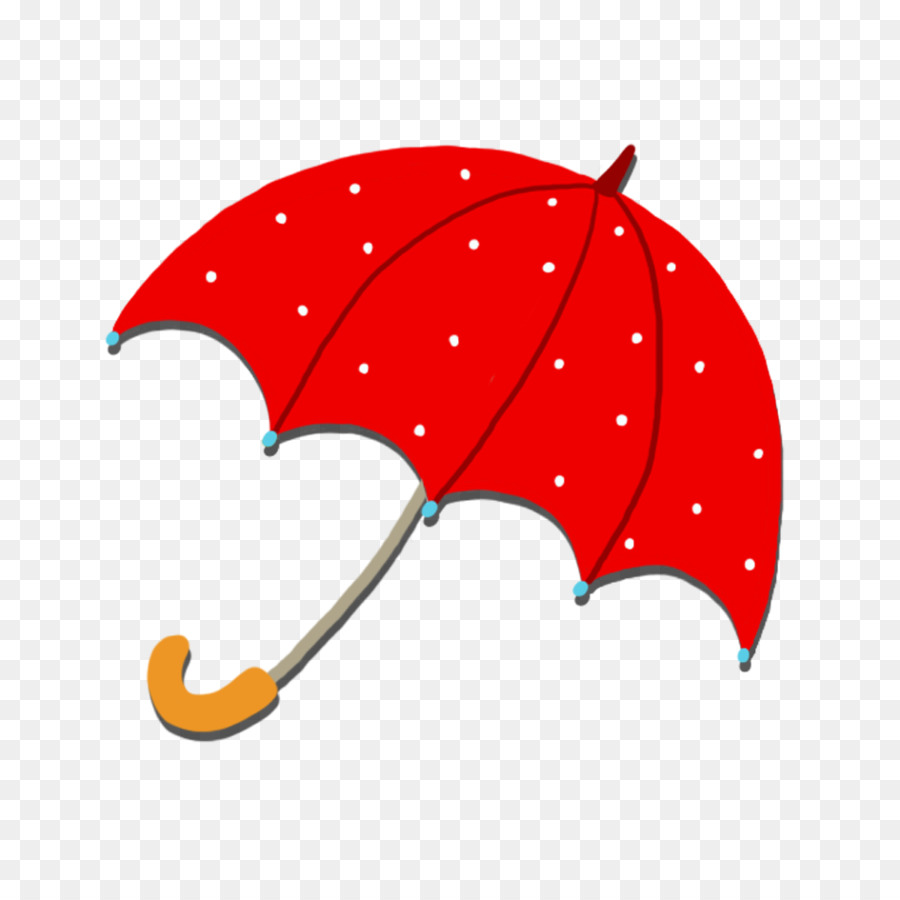 Ombrello - ombrellino rosso