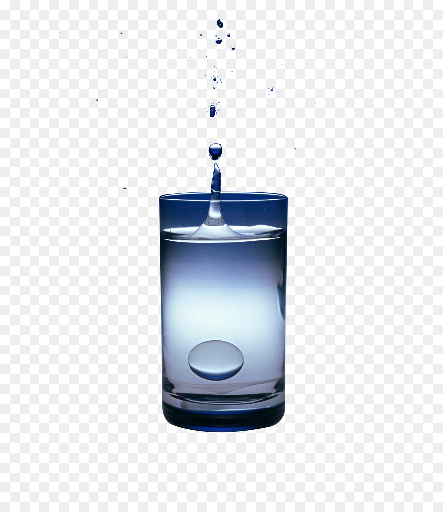 Wasser, Blase, Glas Flüssigkeit - Blue water Glas-Blase