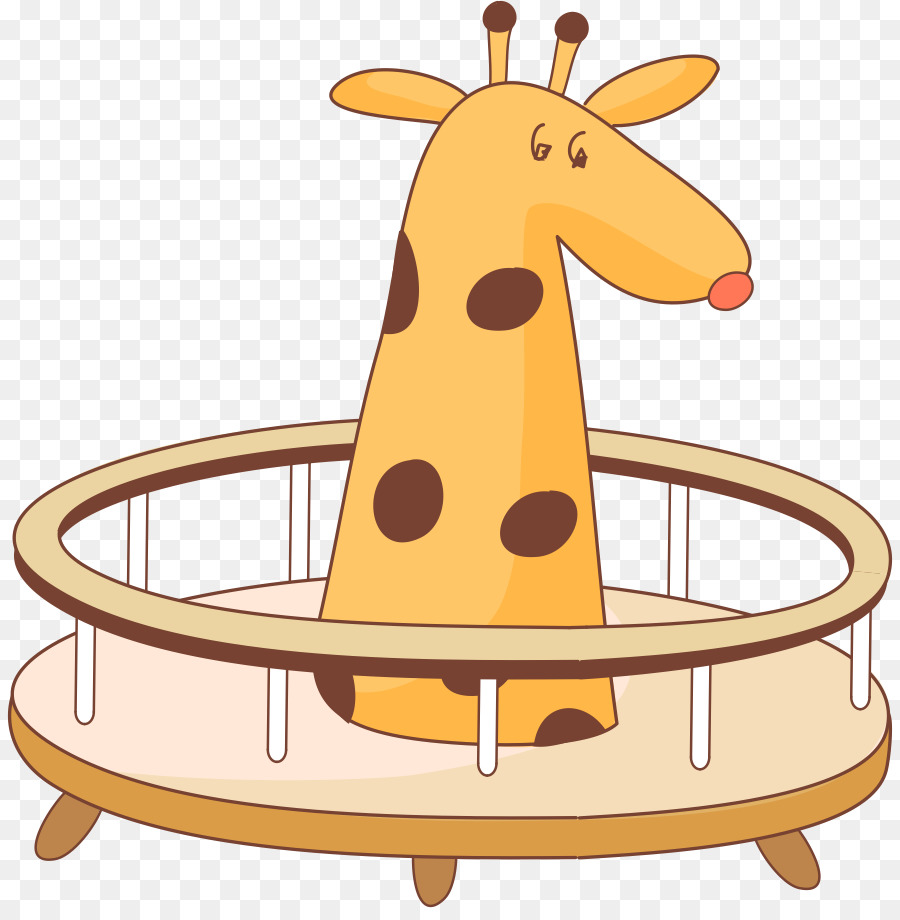 Giraffe Clip-art - Giraffe Trampolin