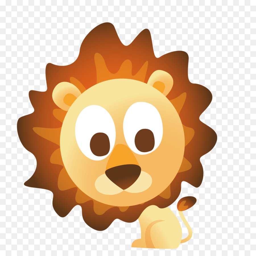 Cuteness Clip art - cartone animato leone