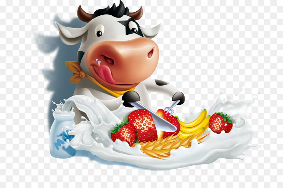 Cow Cartoon png download - 4636*3090 - Free Transparent Cattle png  Download. - CleanPNG / KissPNG