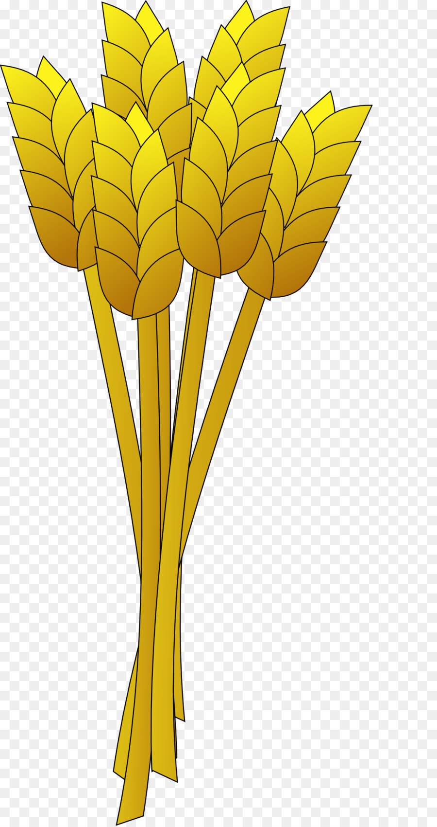 Scythe Ernte Clip-art - Goldener Weizen