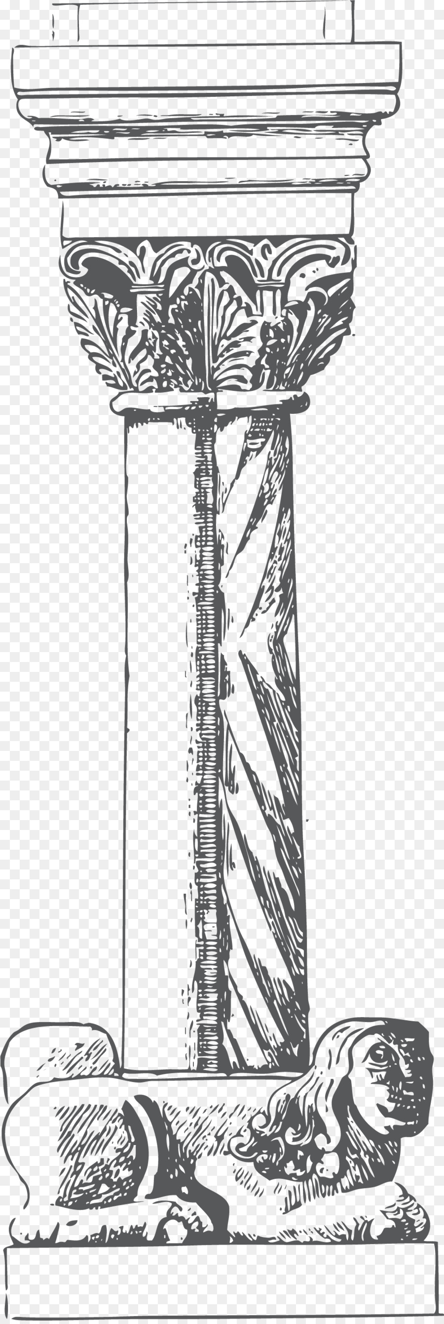 Cột Tường Feather - Lông cột