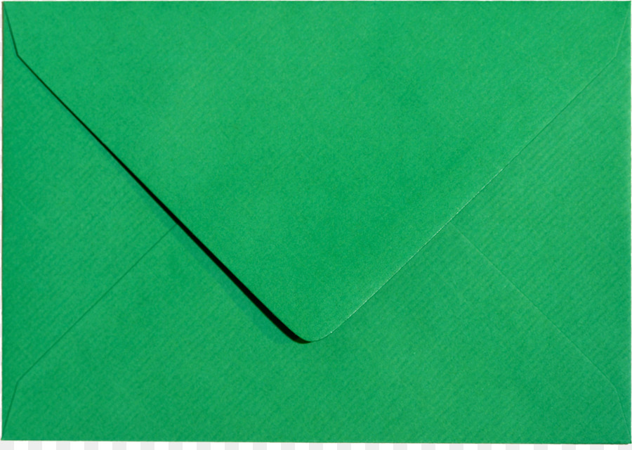 Papier-Linie-Dreieck Grün - Umschlag