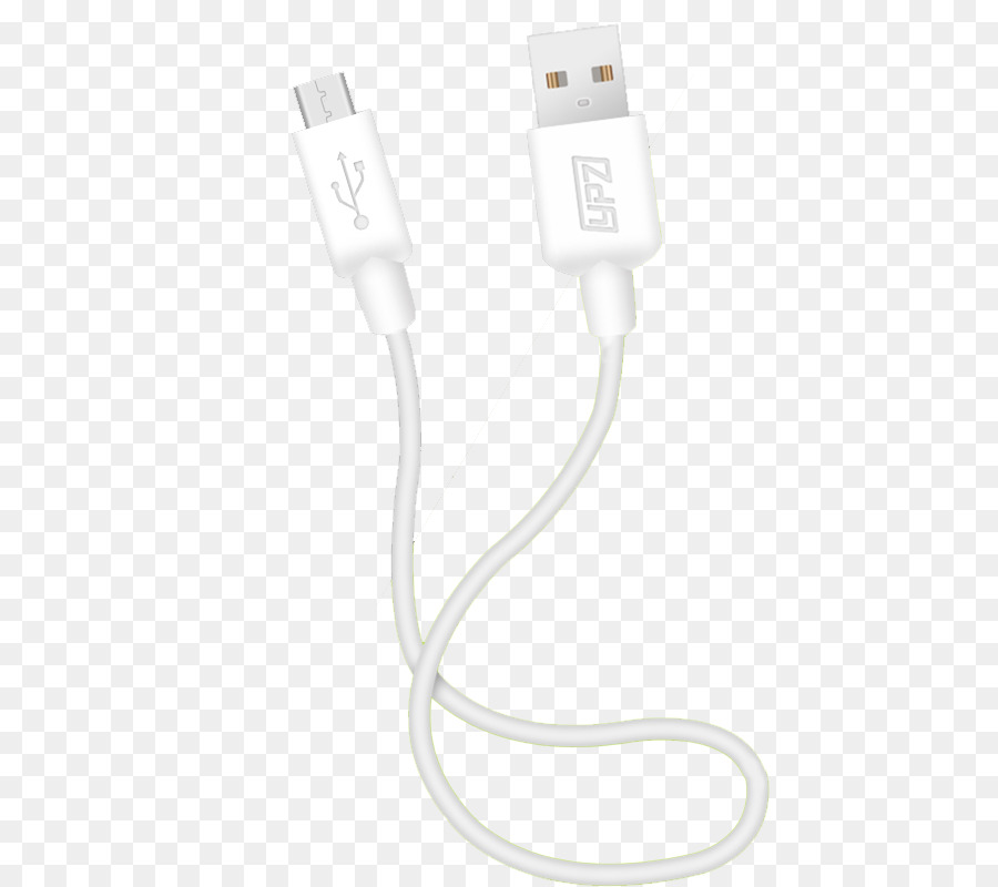 Bianco Angolare - Bianco corto cavo USB