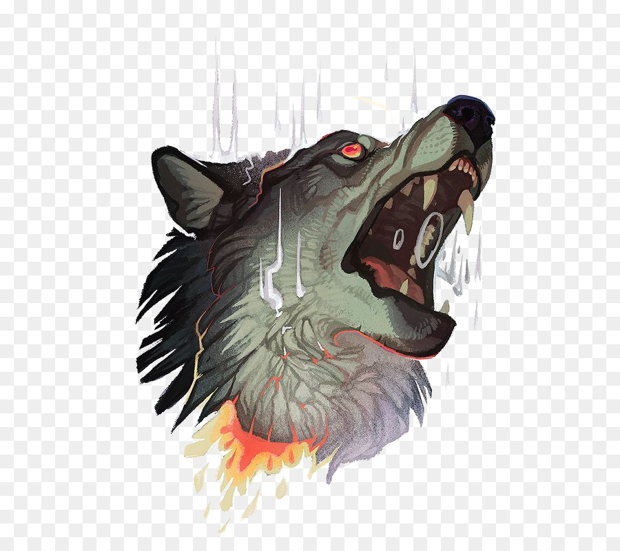 Wolf Tattoo Zeichnung - Wolf