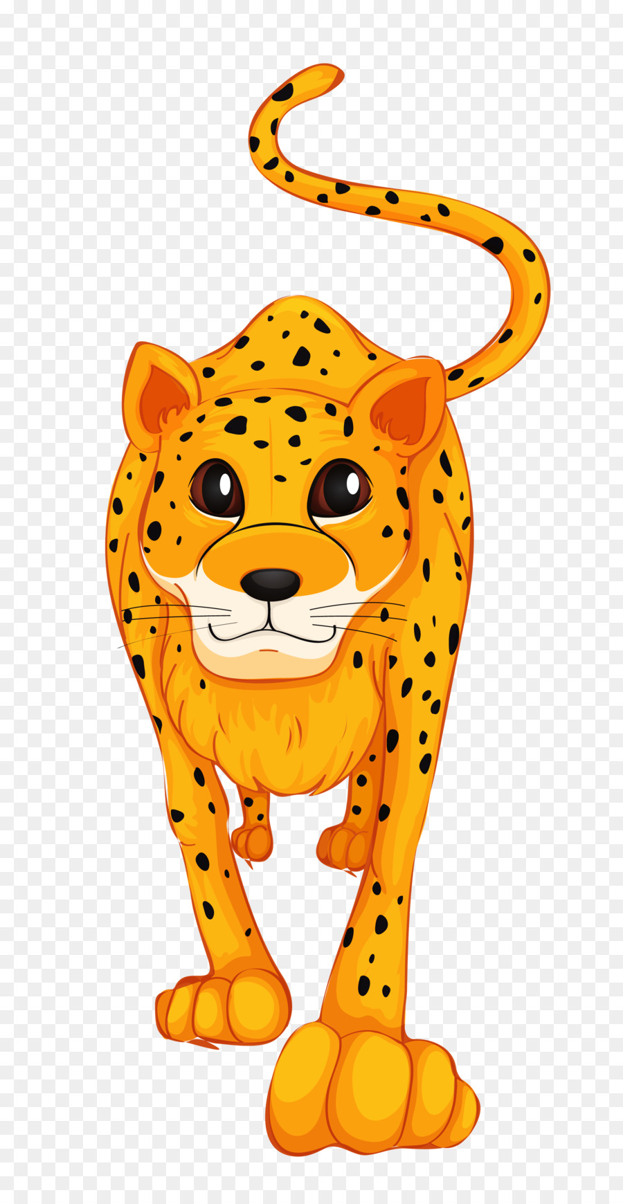 Tiger Cartoon png download - 2064*3948 - Free Transparent Cheetah png  Download. - CleanPNG / KissPNG