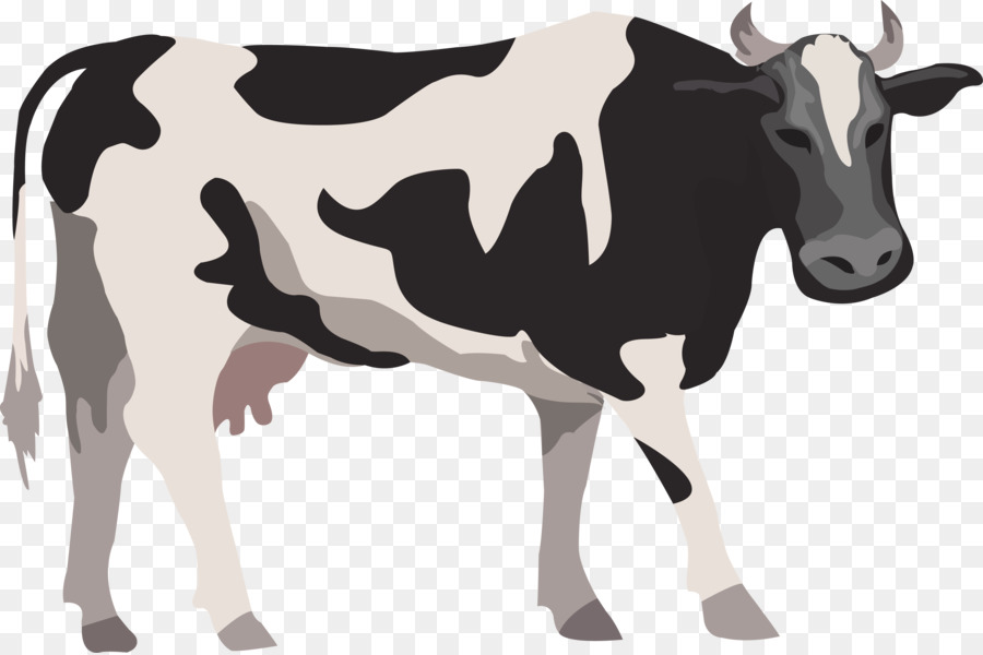 Bestiame Allevamento Di Bestiame Illustrazione - mucca vettoriale