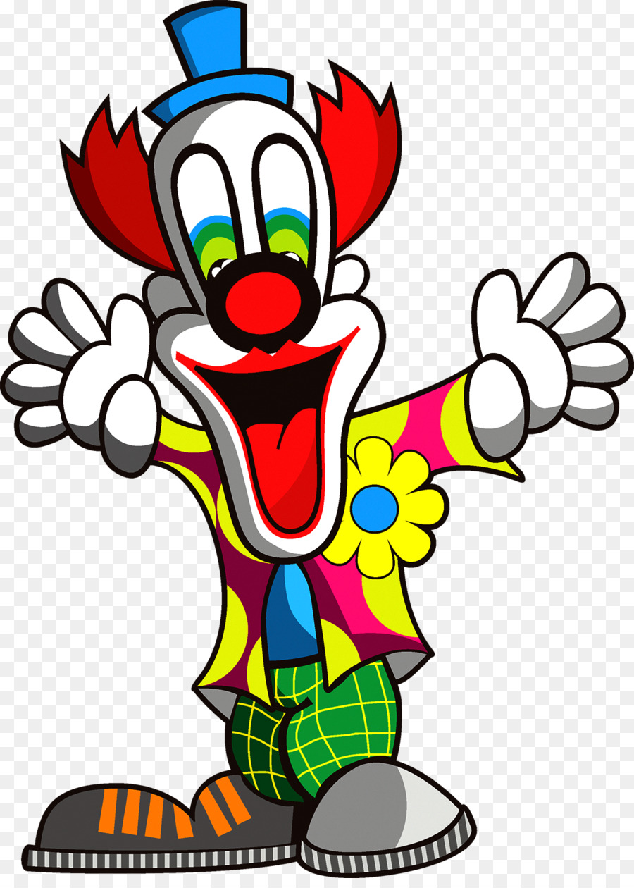 Clown Cartoon Circus Humor - Zirkus clown