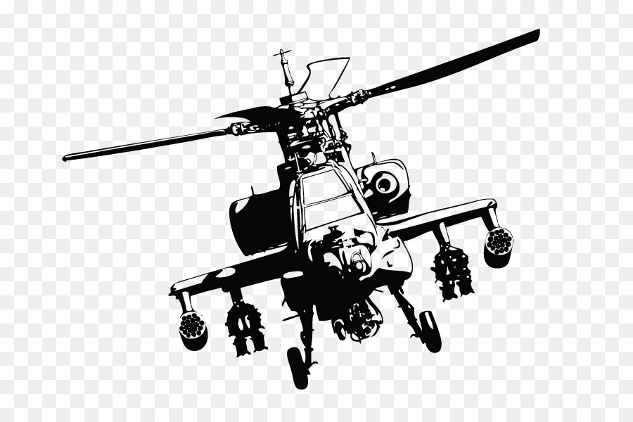 Boeing AH 64 máy bay trực Thăng Apache Clip nghệ thuật - Máy bay trực thăng