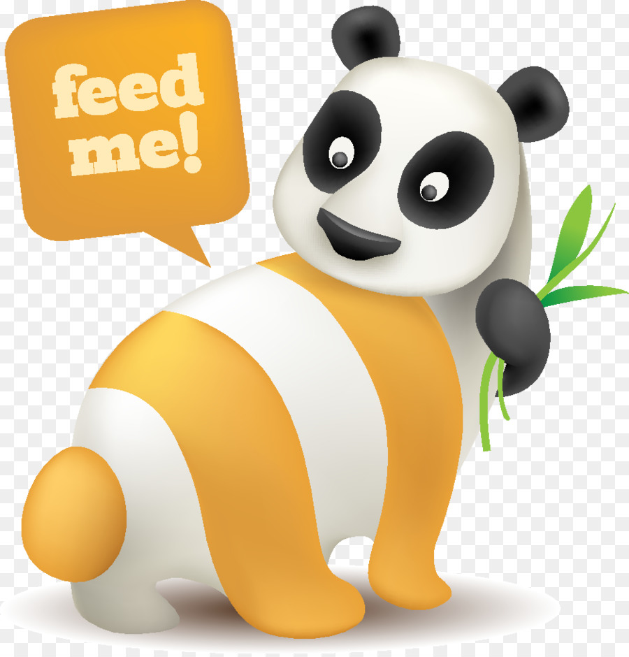 ICO Blog Icona RSS - Panda Carino il tema degli animali iscriviti ai feed icona vettoriale materiale 