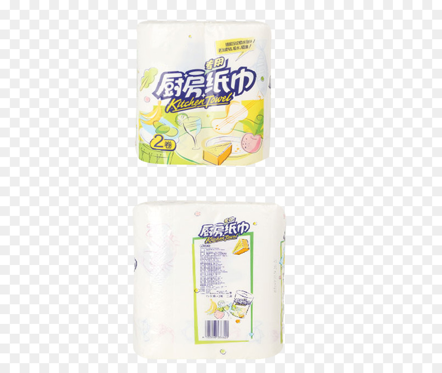 Zitronensäure Aroma Gesichts-Gewebe - Die Küche ist verpackt in WC-Papier