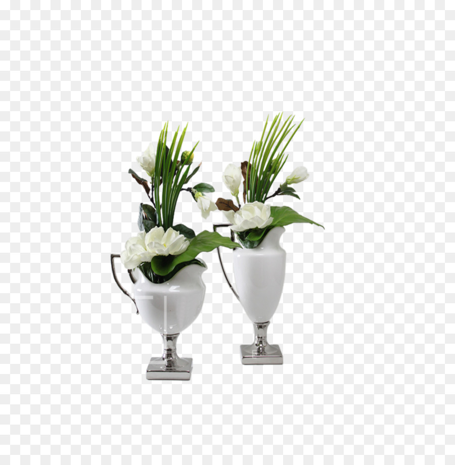 Eine Vase mit Blumen Floral design - retro vase