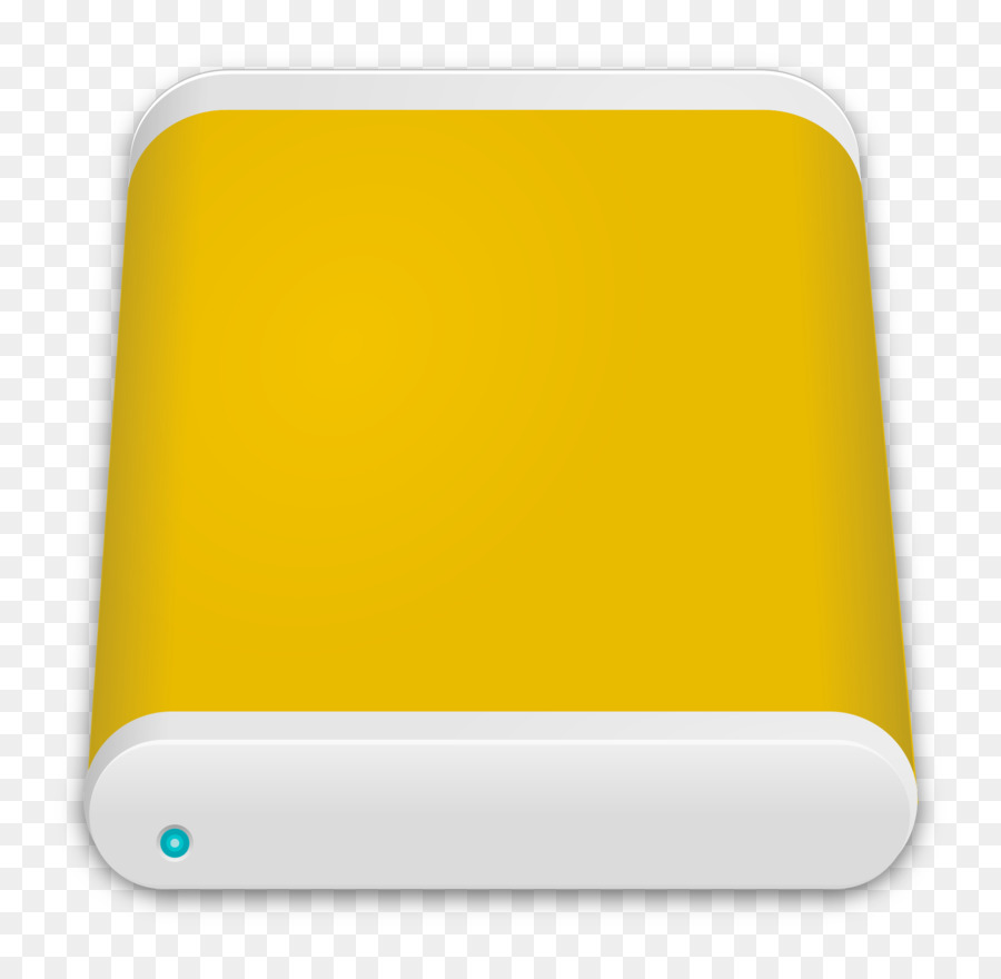 Festplatte Disk-storage-Pixabay-Symbol - Gelb-mobile Festplatte
