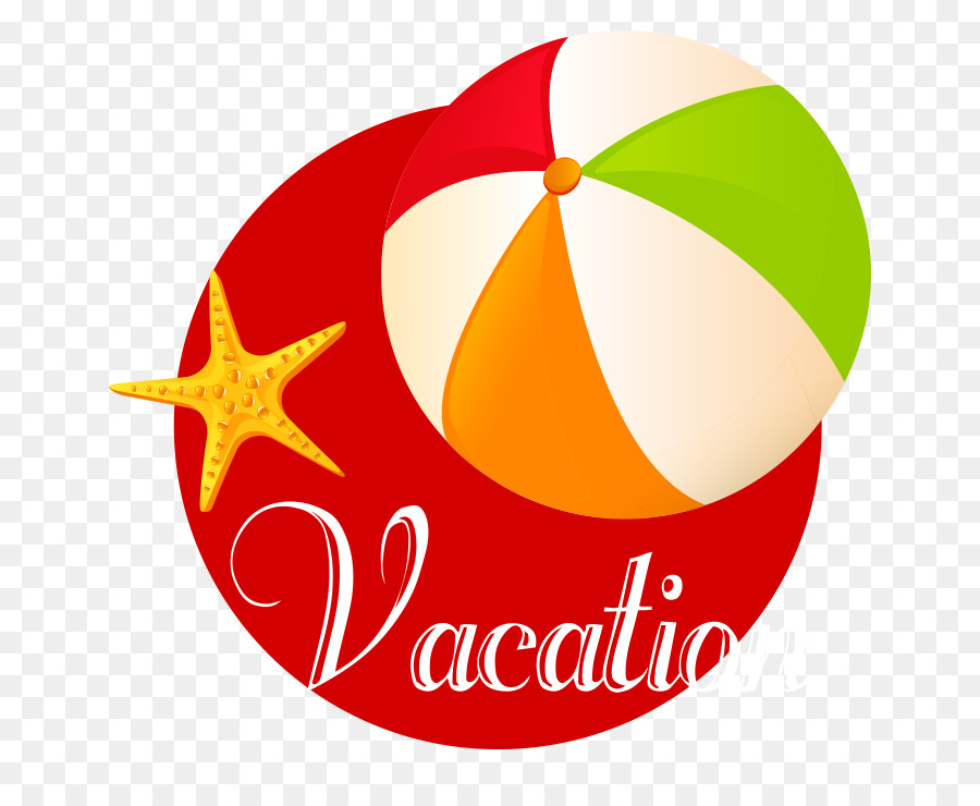 Spiaggia di Adobe Illustrator Clip art - Vector cartoon vacanza pallone da spiaggia