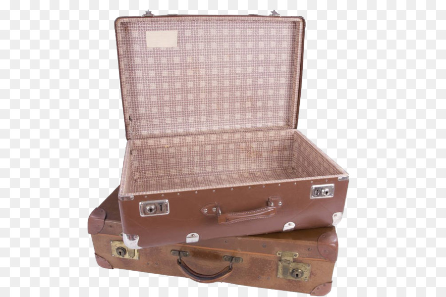 Valigia di fotografia Stock di Viaggio Bagagli - Due vecchie valigie