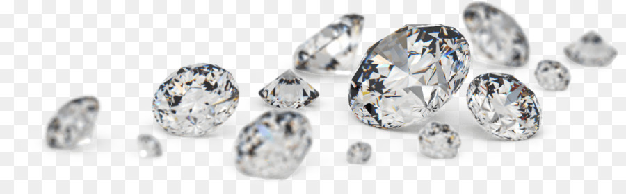 Diamant-Schmuck-Karat-Verlobungsring Edelstein - Transparent Lose Diamanten PNG