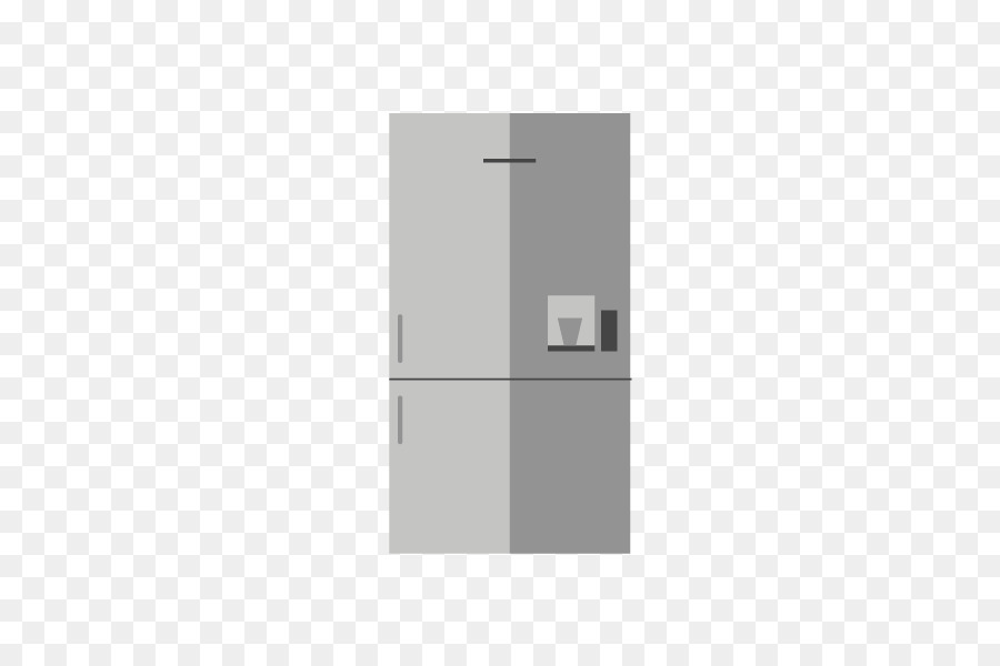 schwarz und weiß Muster - Kühlschrank