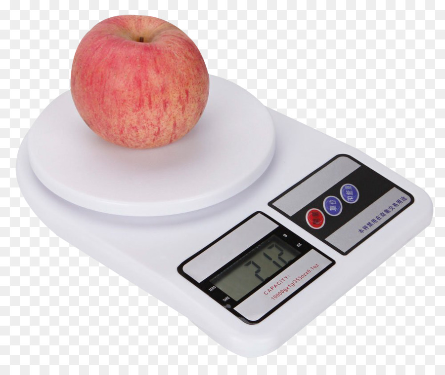 Bilancia Misura Cucina Chilogrammo di Peso - scala di peso con apple