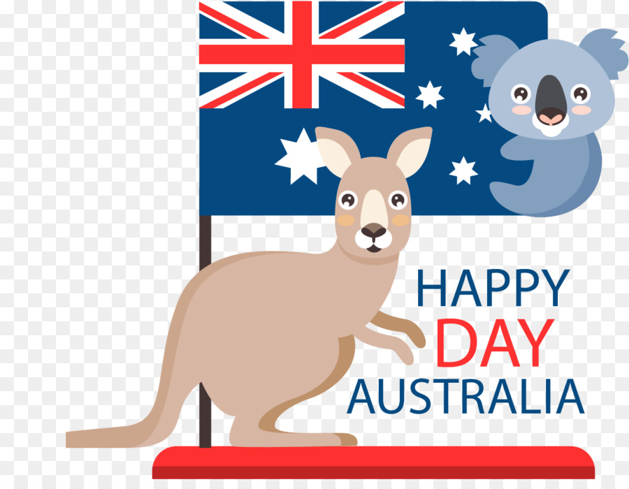 Pastore australiano Bandiera dell'Australia, Australia, Giorno Koala - Australian Koala Canguro poster del festival