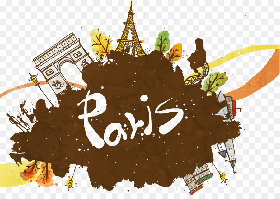 Del Turismo Di Parigi Poster, Illustrazione - del turismo di parigi