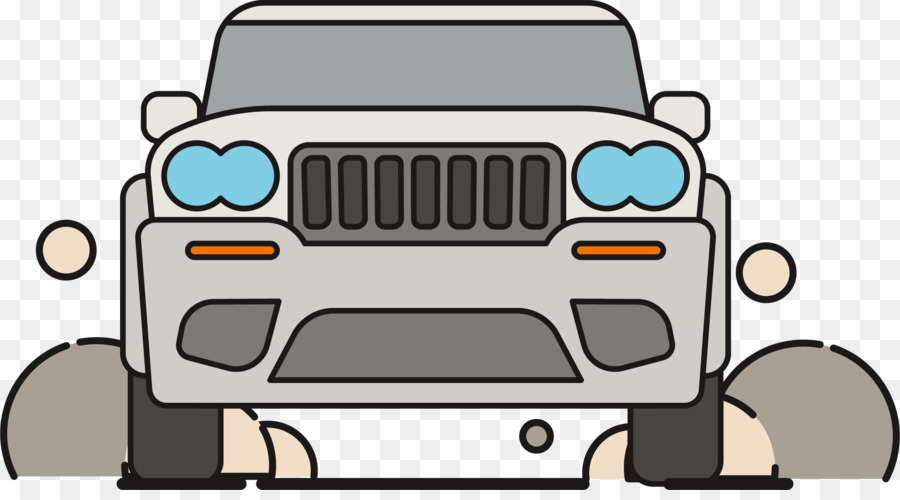 Mercedes-Benz PKW, Jeep Sports utility vehicle-Off-road-Fahrzeug - cartoon jeep