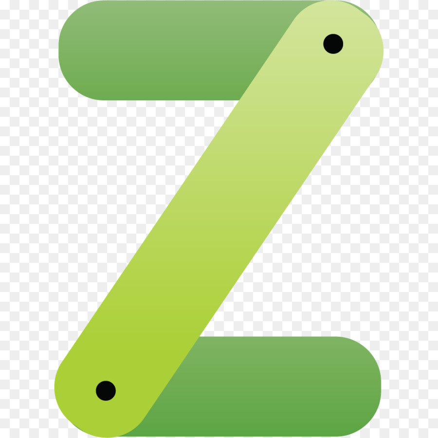 Z-Letter-Schrift - Grünen Buchstaben Z
