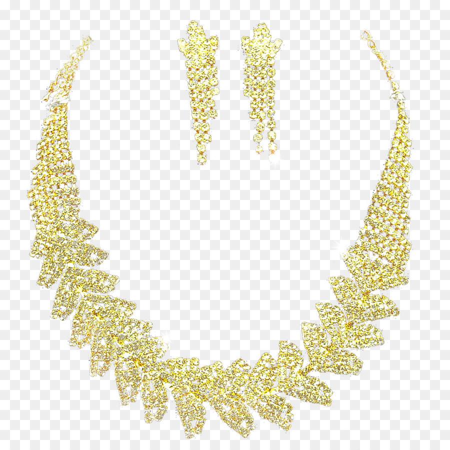 Orecchini Collana Di Gioielli - gioielli in oro