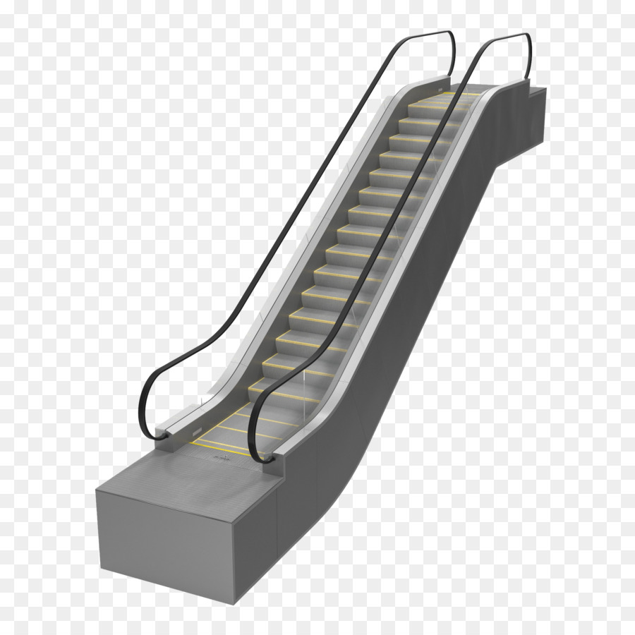 Rolltreppe Aufzug 3D-Modellierung 3D-Computergraphik - Rolltreppe PNG-Bild
