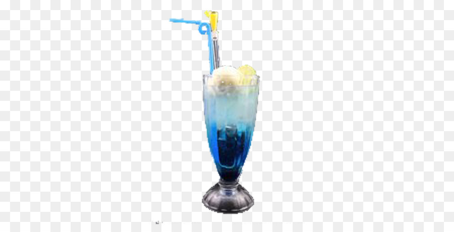 Saft-Cocktail-Getränk Limonade Zitrone-Limette trinken - Blue Curacao, Zitronensaft