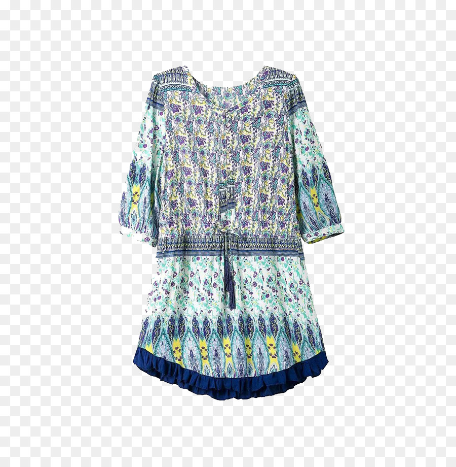Kleid Kleidung Bluse - Geblümtes Kleid PNG-Bild