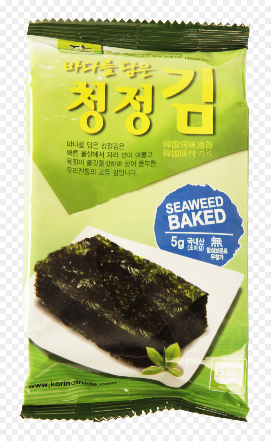 Laver Nori Gim Snack-Verpackung und Kennzeichnung - Algen