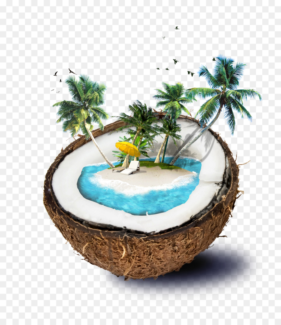L'acqua di cocco di Viaggio - Ombreggiatura Bordi,Ombreggiatura scarica modello,Ombreggiatura download di materiale