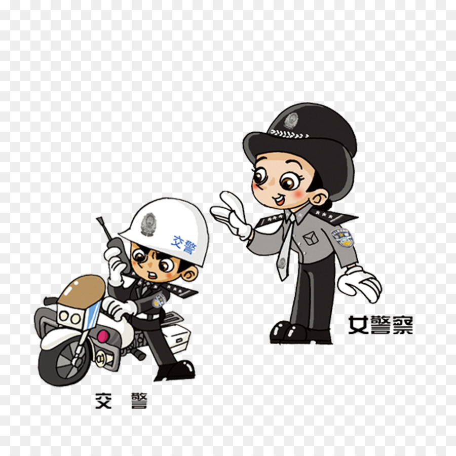 Fumetto ufficiale di Polizia - la poliziotta