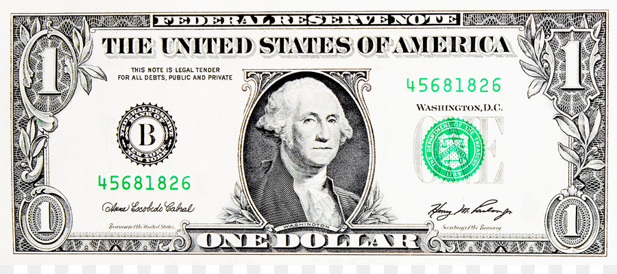 Stati uniti una banconota da un dollaro, Stati Uniti, Dollaro, Banconote, Stati Uniti, banconota da cinque dollari - dollaro
