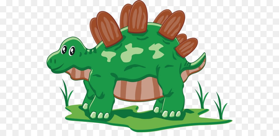 Dinosauro Clip art - Cartoon dinosauro erba