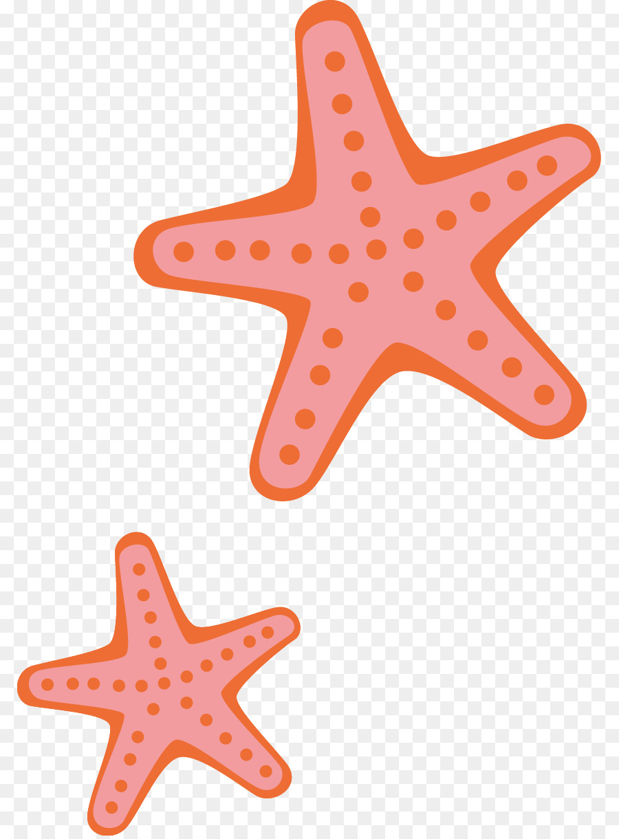 Cartone animato di stelle marine - starfish creativo