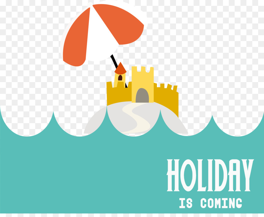 Logo, Marke, Text, Illustration - Der Urlaub kommt bald