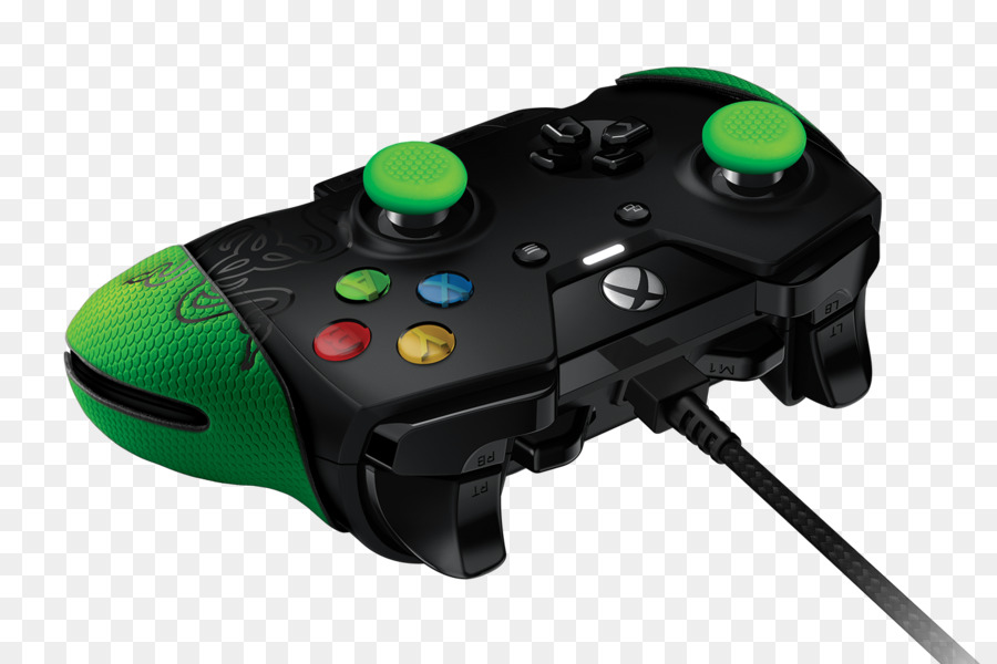 Xbox One controller Xbox 360 controller Game-controller-Videospiel-Konsole - Razer Gamepad PNG Transparent