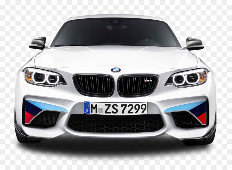 Auto BMW Mercedes-Benz Clip-art - Weiß BMW M2 Coupe Front View-Auto