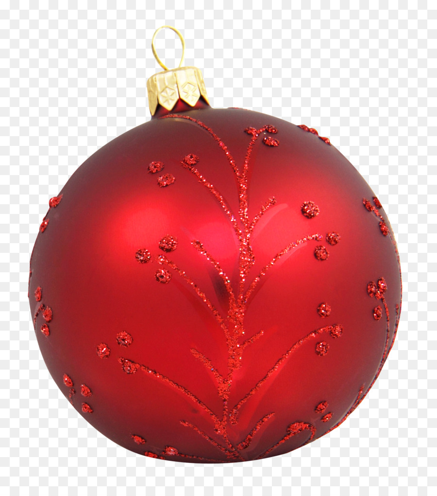 Weihnachten ornament Rot - Christmas Ball