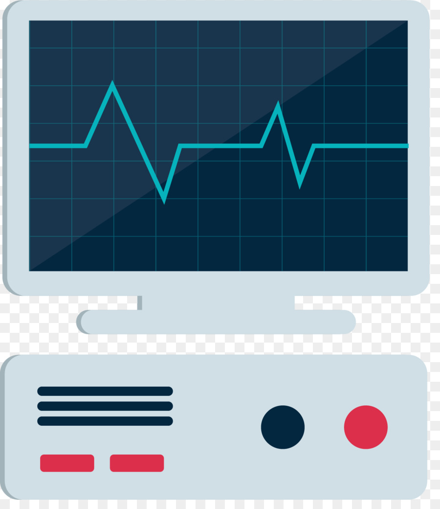 EKG, Herz-Symbol - EKG-monitor-Symbol