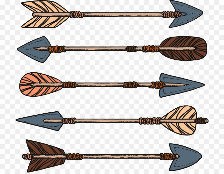Freccia Tribù Scaricare - Dipinto a mano di minoranza archi