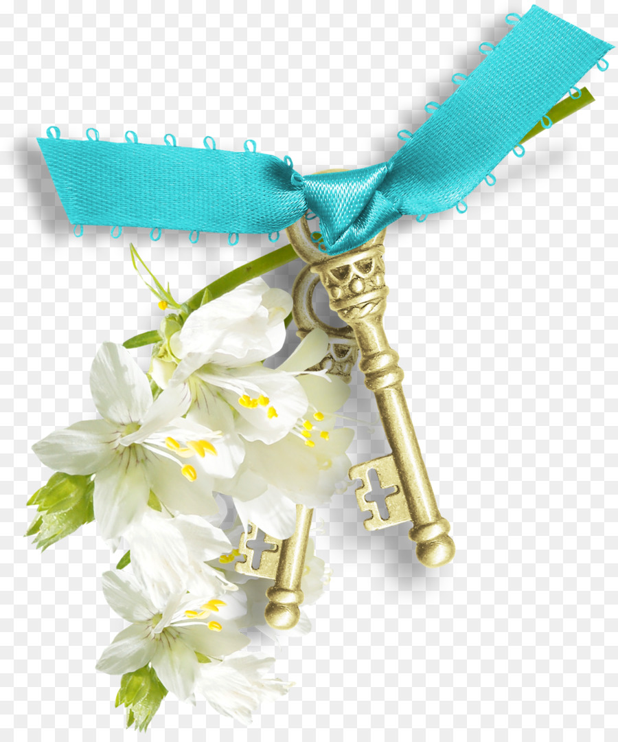 Blume - Bogen-Schlüssel